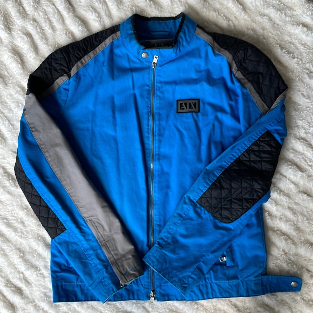 Armani Exchange A/X Men’s Motorcycle Jacket, size L